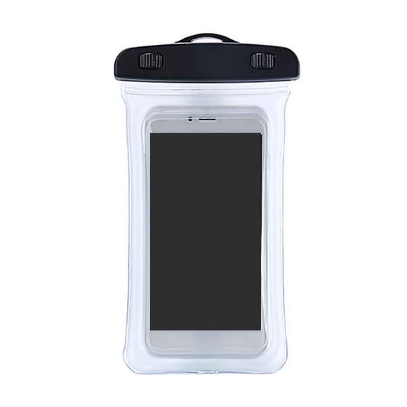 Greeniant Bolsa de almacenamiento para teléfono impermeable bajo el agua, bolsillos colgantes de pesca ligeros, paquete de esquí de remo, funda Deportes acuáticos blanco Greeniant HW4171-01
