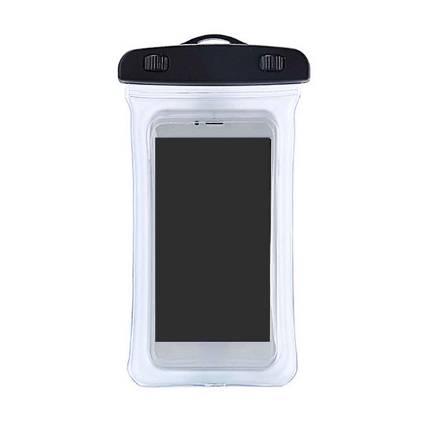 Greeniant Bolsa de almacenamiento para teléfono impermeable bajo el agua, bolsillos colgantes de pesca ligeros, paquete de esquí de remo, funda Deportes acuáticos blanco Greeniant HW4171-01