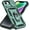 Green, variant on MYKOMI Compatible with iPhone 16e Back Case with TPU Bumper 360 Degrees Metal Ring Stand Heavy Duty Military Grade Protection Hybrid Shockproof Case for iPhone 16e 6.1''
