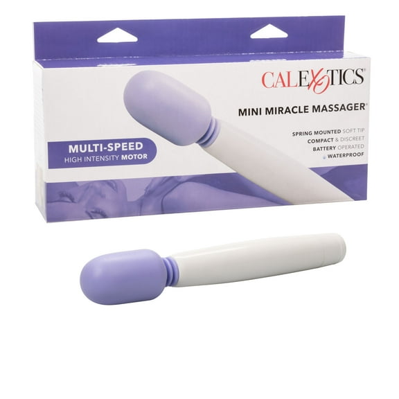 CalExotics Mini Miracle Massager Multi-Speed High Intensity Wand Massager