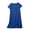 Blue, variant on Short Sleeve Nightgowns for Women Summer Soft Comfy Sleepshirts Solid Color Pullover Nightdress Home Lounge Sleepwear Size S-XXL