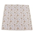 thumbnail image 2 of Food Spill Mess Mat, Waterproof Cartoon Highchair Floor Mat Washable Polyester  For Home For Baby, 2 of 8