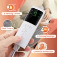 thumbnail image 2 of Electric Heating Pad Waist Back Warm Thermal Pad Office Home Temperature Control Waist Belt Warming Back Hand Warmer Winter Gift, 2 of 6