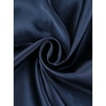 thumbnail image 5 of INSPIRE CHIC Women's Satin Long Sleep Dress Sleeveless Lace Night Shirt V Neck Nightgown S Navy Blue, 5 of 6