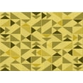 thumbnail image 1 of Ahgly Company Indoor Rectangle Patterned Banana Yellow Area Rugs, 7' x 9', 1 of 1