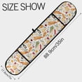 thumbnail image 3 of Dailycode Double Sided Oven Mitt with Loop Heat Resistant Kitchen Long Potholders 7" x 35" Bread Vegetables Wine, 3 of 6