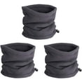 thumbnail image 1 of LinYooLi 3PCS Winter Neck Warmer Neck Gaiter Fleece Skiing Cycling Windproof Balaclava Scarf For Men Women, 1 of 9