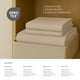 thumbnail image 4 of TESSO HOME Juego de Sábanas de Camiseta Frescas Tipo Algodón Suave Hipoalergénicas (Incluye Sábana Plana, Sábana de Cajón y Fundas de Almohada), 4 of 8