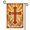 B, variant on XaaKee Garden Flags Sacred Path Christian Cross Laurel Leaf Spring Garden Flag Double-sided High-Quality White Linen Small Garden Flags Outdoor Yard Holiday Decoration 12x18Inch