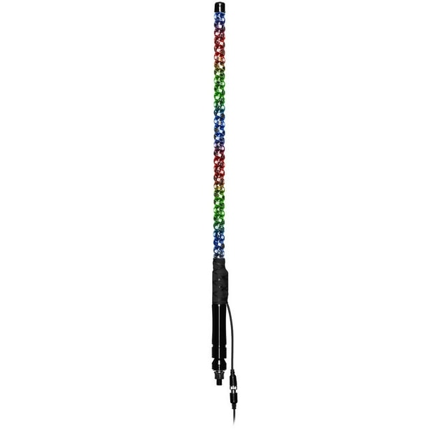 Boss Audio Drapeau à Fouet LED RGB 2 Pieds avec Contrôleur Bluetooth