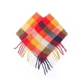 thumbnail image 2 of Jusqu'à 65 % de Réduction sur Foulard d'Hiver pour Femmes, Châle à Carreaux Épais avec Pompons, en Solde, 2 of 3