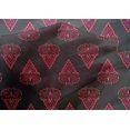 thumbnail image 4 of oneOone Cotton Silk Fabric Leaves & Floral Block Print Fabric BTY 42 Inch Wide, 4 of 4