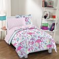 thumbnail image 1 of dream FACTORY Flamingo Comforter Set, Pink, Twin, 1 of 1