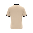 thumbnail image 3 of Camiseta Casual de Manga Corta con Cuello Tripulado 100% de Poliéster Lavable a la Máquina de Manga Larga Camisetas de Trabajo Al Aire Libre de Color Sólido para Hombres, 3 of 7