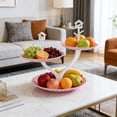 thumbnail image 6 of Yonrjhukm Multi-layered Fruit Serving Tray, Three-tier Dry Fruit Stand for Weddings, Parties, and Home Decor, Elegant Dessert Display for Appetizers, Cupcakes, and Treats, 6 of 6