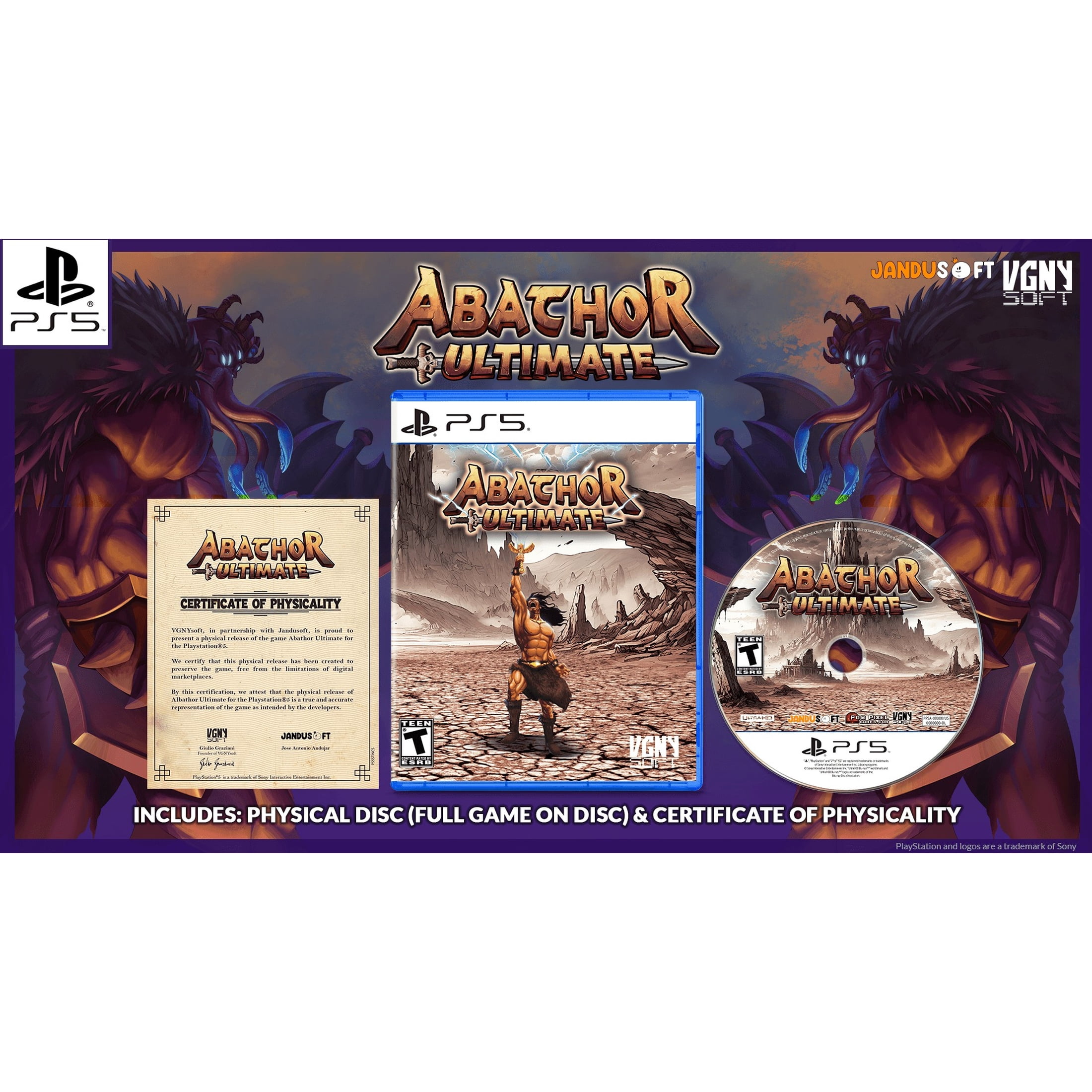 Abathor Ultimate - PlayStation 5 Game