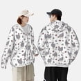 thumbnail image 5 of Picia Funny Chicken Women's Men's UPF 50+ Sun Protection Hoodie Shirt Long Sleeve SPF Fishing Outdoor UV Hiking Lightweight Shirts-Medium, 5 of 9