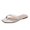 White, variant on VerPetridure Women Flat Sandals Slides Slippers Strappy Dressy Flip Flops Comfy Slip-ons Summer Beach Casual Crossover Open Toe Low Heel Shoes
