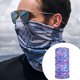 thumbnail image 4 of Calentador de polainas Sonducket para el cuello pasamontañas bufandas a prueba de polvo flor rosa azul, 4 of 6