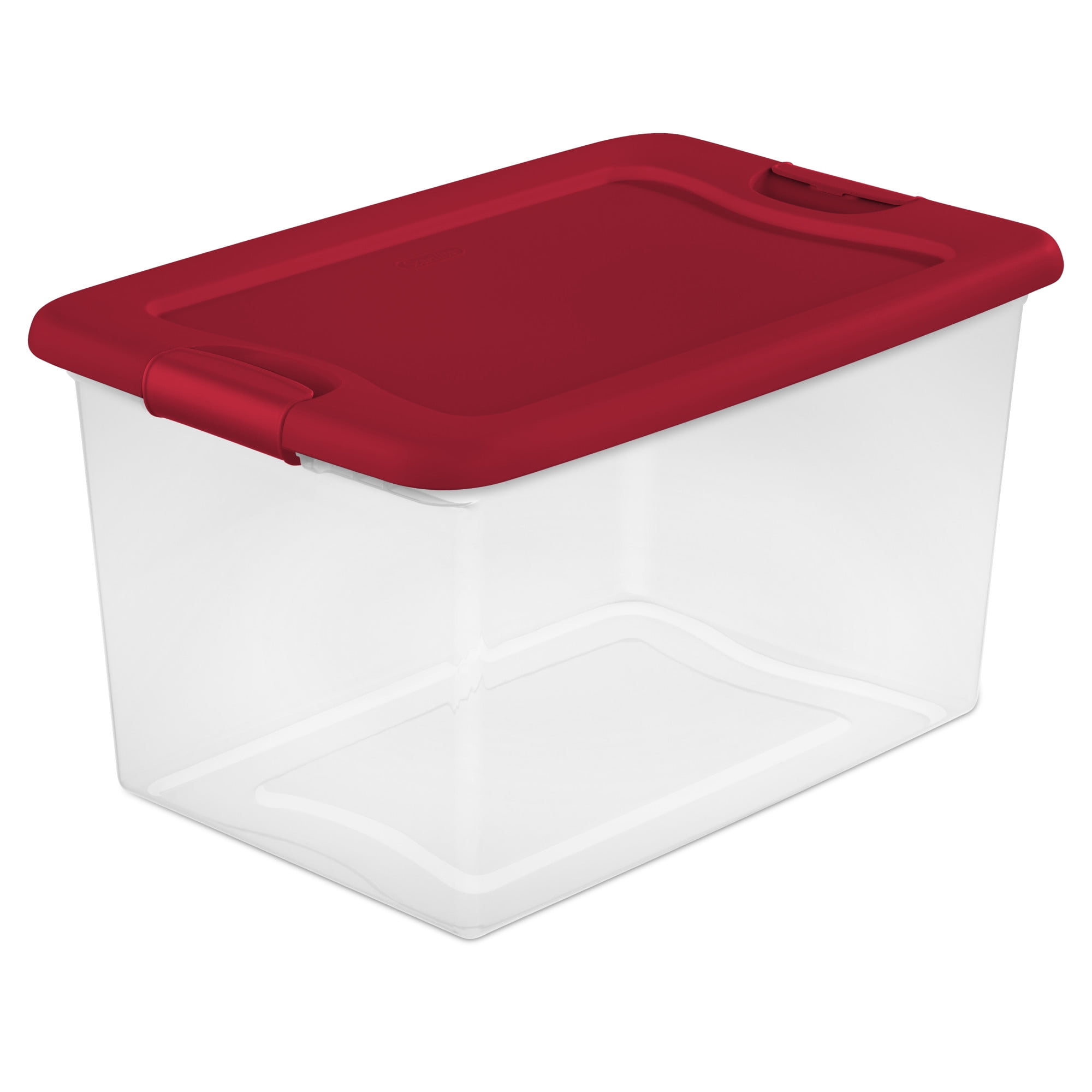 Sterilite 61 Liter Latching Box - Red - Walmart.ca