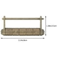 thumbnail image 5 of Vintage Antique Combination Lock Zinc Alloy Lock Carved Word Padlock for Suitcase, 5 of 5