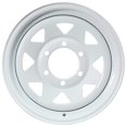thumbnail image 2 of eCustomrim Trailer Wheel Rim 15X6 6-5.5 White Spoke 2830 Lb. 4.27 Center Bore, 2 of 4