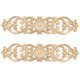 thumbnail image 2 of 8 Pcs 30x7cm Woodcarving Decals Carved Corner Flower Decoration Cabinet Door Bed Decorative Patch Onlay Wood Applique, 2 of 5