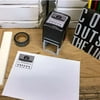Personalized Square Self Inking Rubber Stamp - The Gilbert