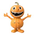 thumbnail image 2 of Halloween Decor Halloween Pumpkin Man Home Garden Decoration Statues Desktop Ornaments Halloween Decorations Outdoor Halloween Decorations Indoor, 2 of 5