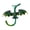 E, variant on Winged Dragon Brooch Retro Colorful Dragon Brooch Pin Decorative Alloy Lapel Pin Clothes Accessory for Backpack Hats Jackets Decoration