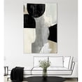 thumbnail image 2 of Giant Art 72x48 Jet Black II Fine Art Giant Canvas Print in Multi-Color, 2 of 3