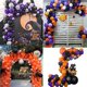 thumbnail image 3 of Kit de guirnalda de globos de 159 piezas con globos de araña, globos largos, adhesivo de murciélago 3D para fiestas temáticas, fondo de aula, decoraciones Namotu HMYH598, 3 of 6