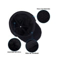 thumbnail image 5 of Deago Men’s Winter Baseball Cap with Ear Flaps Dad Caps Fleece Lined Warm Trooper Trapper Hunting Hat for Cold Weather (Black), 5 of 9