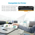 thumbnail image 2 of MICOTONER 6-Pack Compatible Toner Cartridge for HP CF511A 204A Work with Pro M154a M154nw MFP M180n M180nw M180f Printer (3*Black,Cyan,Magenta,Yellow), 2 of 6