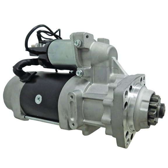 12V Starter Motor Compatible with 2011-2017 Peterbilt 320 365 367 384 386 388 Kenworth T660 Freightliner Cascadia Cummins ISX12 11.9L 39MT PLGR T880 Replaces 8200971 8201082 6002-010