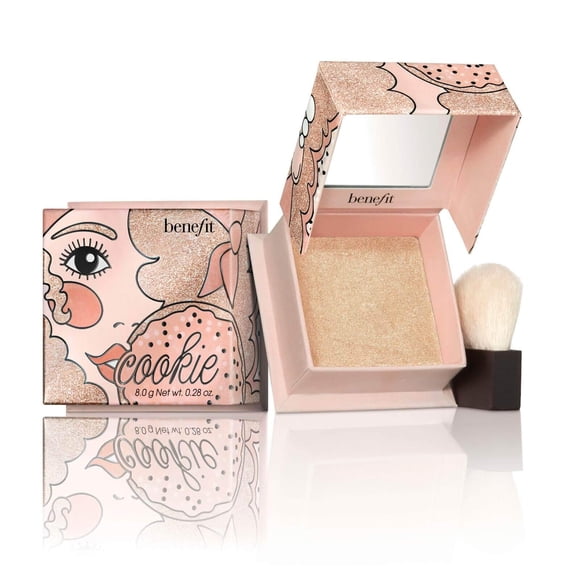 Iluminador en polvo Benefit Cookie, 8 g, sedoso y fino brillo