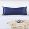 thumbnail image 3 of 1pc Pillow Case Envelope Closure Pillow Cover Washable Pillow Body Pillow Cover Polyester Washable Bedding Sheet, Dark Blue, 3 of 7