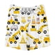 thumbnail image 4 of Odeerbi 5-14 Años Niños Niñas Verano Camión Excavadora Impresión Pantalones Cortos Entrenamiento Deportivos Cortos Lindo Casual Respirable Cortos Sueltos Con Bolsillos, 4 of 5