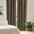 thumbnail image 2 of Ambesonne Music Curtains, Notes and Headphones, Pair of 28"x84", Multicolor, 2 of 5