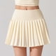thumbnail image 2 of Falda plisada de tenis para mujer con pantalones cortos: falda pantalón deportiva, para correr, con bolsillos, cintura elástica, varias tallas, 2 of 5