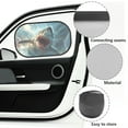 thumbnail image 6 of Yuyamidu Shark Car Window Sun Shades for Kids Cool Sunshade for Car Window Baby Replacement Car Window Shades for Baby 2 Pack Automotive Window Sunshades Car Accessories, 6 of 7