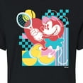 thumbnail image 3 of Disney - Minnie Tennis Color Block  - Juniors Cropped Cotton Blend T-Shirt, 3 of 5