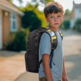 thumbnail image 3 of Aplkyhs School Bus School Backpack for Boys Girls Ages 6-18 Elementary Middle High School Students Large Capacity Lightweight Water Resistant for Daily School Back to School Gifting Casual Travel, 3 of 7