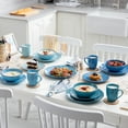 thumbnail image 5 of Vancasso Dinnerware Sets, Stoneware Dinner Set for 4, 16-Piece Series Navia, Oceano, 5 of 7