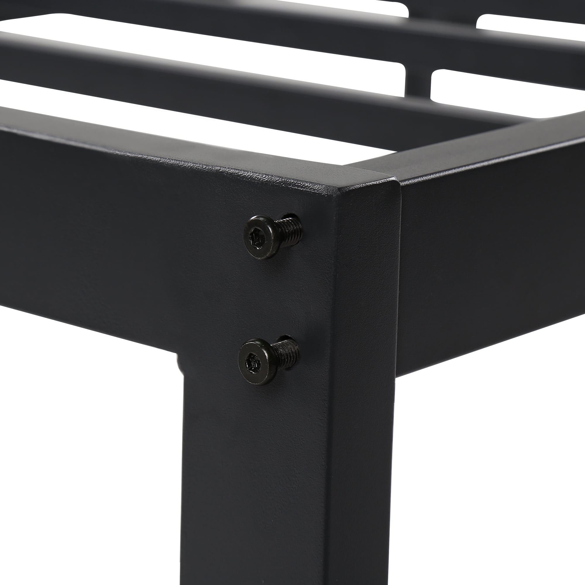 GrandRest 14 Inch Innovative Metal Platform Bed Frame, Twin