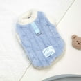 thumbnail image 2 of Pet Artist Pink Pet Dog Puppy Dog Warm Soft Fleece Clothes Coat Vest Sweater Winter Apparel, 2 of 5