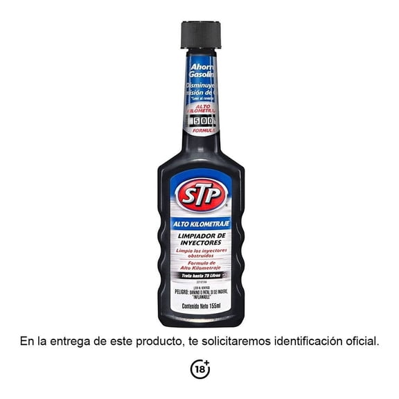 Limpiador de inyectores STP Alto Kilometraje 155 ml
