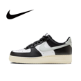 thumbnail image 1 of Nike Air Force 1 - Zapatillas de skate para hombre y mujer, color negro y blanco, cómodas, informales, para exteriores, planas, 1 of 5