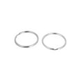 thumbnail image 2 of Unique Bargains Metal Double Loop Split Key Ring Holder Keyring 40mm Dia 25 Pcs, 2 of 2