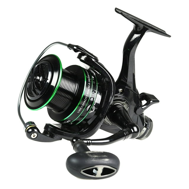 Bobine Tournante Résistante à l'Eau 15KG-20KG Rapport de Traîne Max 5.2:1 Bobine Métallique Durable Super Lisse Roue Carpe Bobine SNK 11